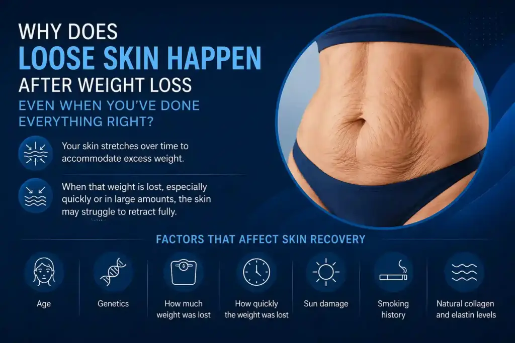 Why Does Loose Skin Happen After Weight Loss Even When You’ve Done Everything Right Isle of Isla?