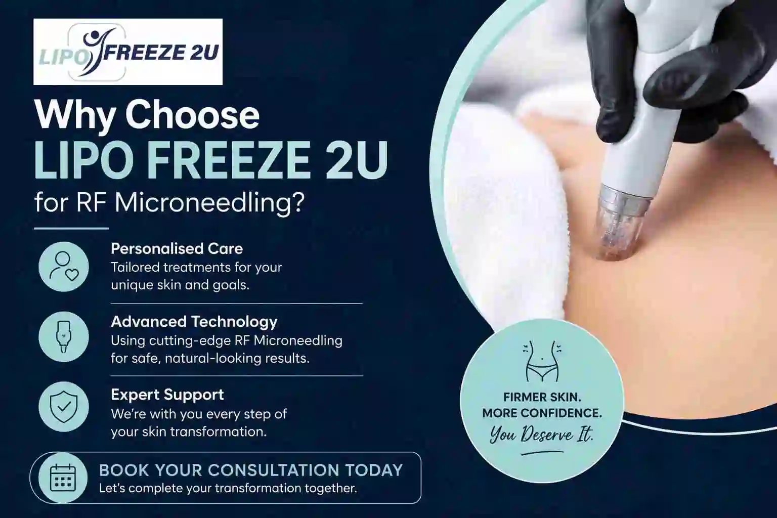 Why Choose LIPO FREEZE 2U for RF Microneedling Isle of Isla?